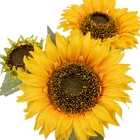 Wedding Floral Hot Supplier Direct Sales Wholesale Wedding Decors Artificial Floral Sunflower