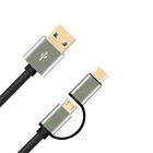 Usb Hot New Products Distinctive Popular Luxurious Slingshot USB 2 In 1 Charging Data Cable
