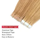 Pu Tape Wholesale PU Skin Premium Quality #16 2gram/piece 18" Tape In Human Hair Extension