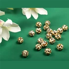 Wood Bead Round Beads Wood DIANJIN 16Mm Wood Bead Print Natural Small Round Wooden Balls Wooden Beads