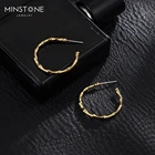 Gold Earrings Earrings 14k Real Gold Circle Earrings
