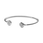 925 Silver Bracelet Silver 925 Sterling Silver Fashion Jewelry Bracelet Hot Sale DIY Pendant For Bracelet