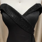 Long Dress Western Party Dresses New Style Sexy Black Long Party Dress Sequin Casual Dress Evening Dress For Ladies