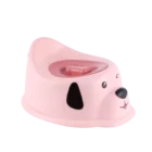 High Quality Cute Plastic Matted Colourful Animals Desinged Portable For Kids Baby Potty