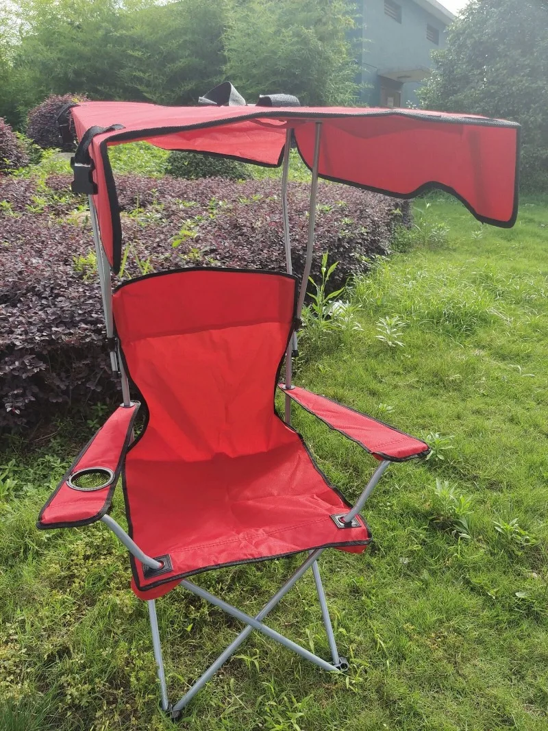 Hot Sale Outdoor Portable Folding Canopy Chair Seat For Camping Hiking