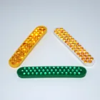Glass Beads Reflective Glass Beads High Brightness Panel 43 Elements Cats Eye Reflective Glass Beads Reflector