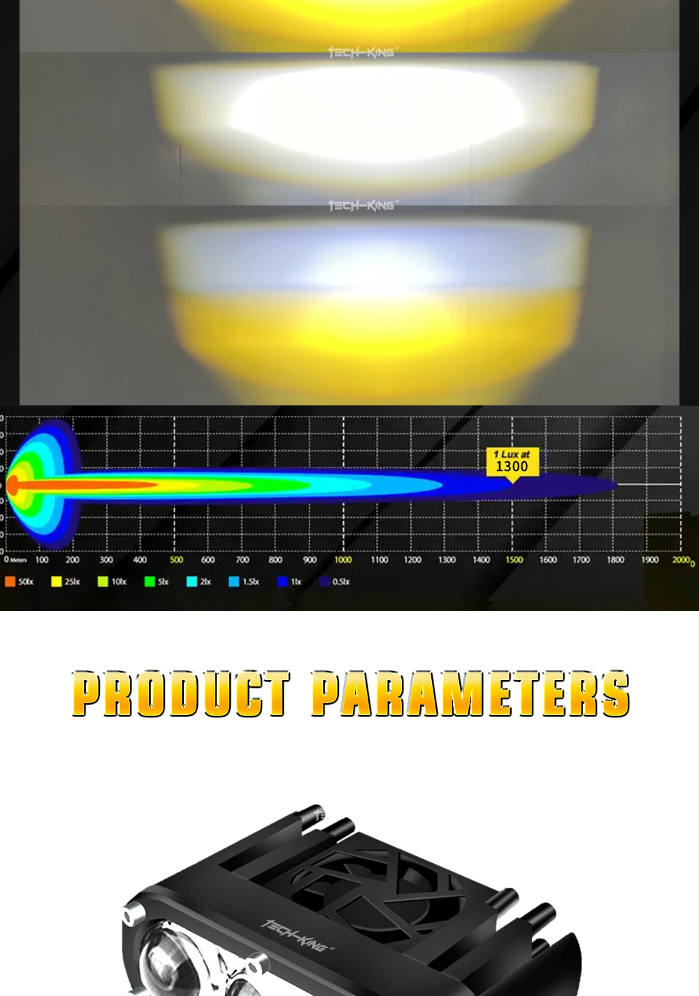 3 color DRL Spotlights 120W 9-80V Motorcycle Modified Bike Lighting Accessories Auxiliary Led Product Light Car grille lights