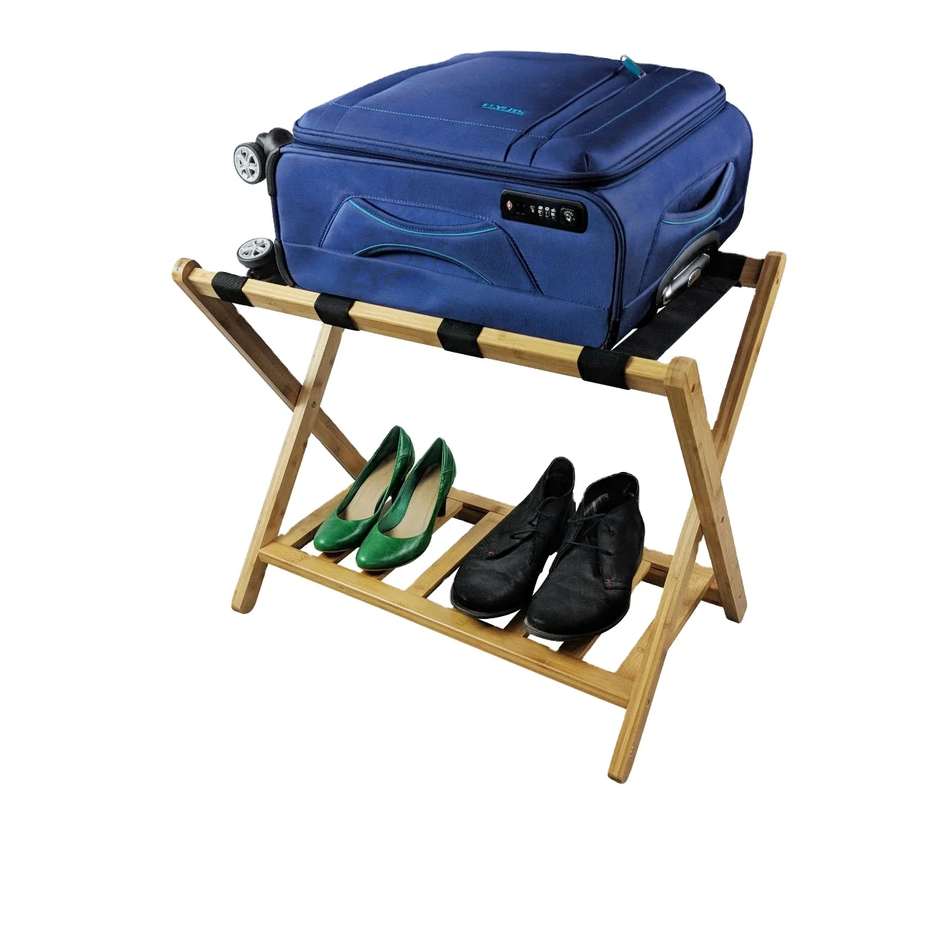 luggage rack for suitcase