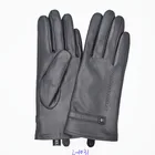 Leather Gloves Customized Factory Genuine Sheepskin Lady Leather Gloves