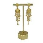 Dangle Fashion Design Ethnic Women's Red Earrings Vintgae Alloy Earrings Tassel Dangle Earrings