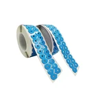 Production Of 20mm*27mm Blue Optic Lens Blocking Pads Customizable Lens Pads And Lens Anti Slip Sticker