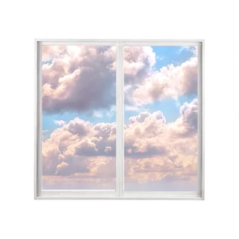 Chinese supplier huge pvc window upvc windows for canada window with mosquito net