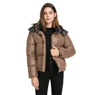Ladies Coat Warm Coat Customized Hooded Down Puffer For Ladies Plus Size Women Winter Jacket Bubble Coat
