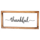 Thankful Sign Farmhouse Kitchen Decor For Wall Farmhouse Wooden Signs Rustic Home Decor Wooden Signs