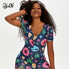 Onesie USA Hot Sell Adult Jumpsuit Short Sleeved Pajama Romper Onesie For Women