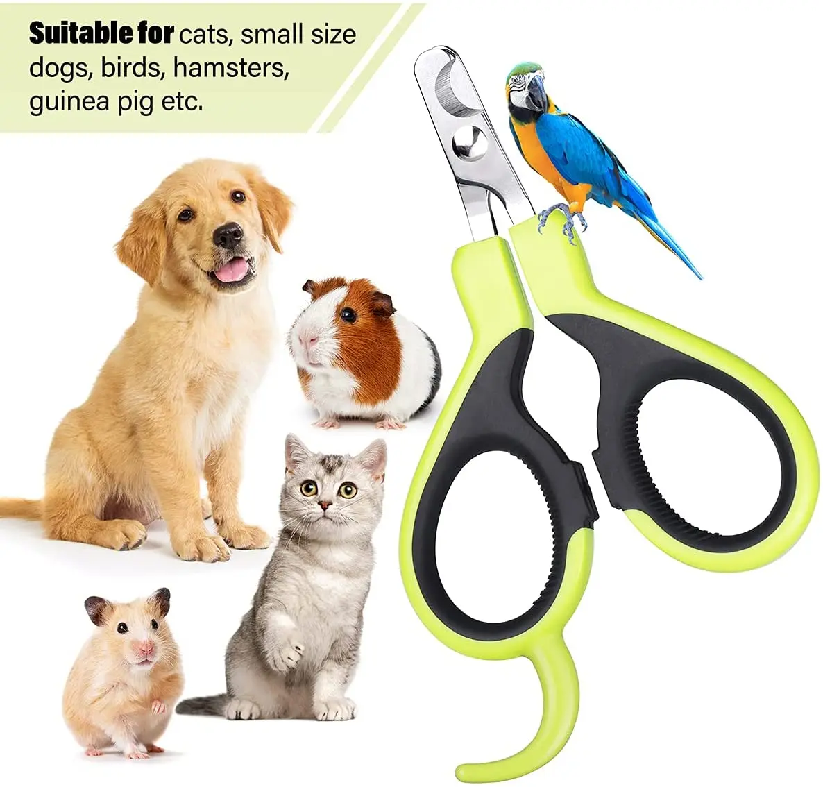 Mini Cat Pet Safety Nail Clippers For Small Animals Professional Non