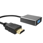 New Vga Vgavga New Style HDMI To VGA Adapter 1080P Hdmi To Vga Converter Aluminum Shell Converter