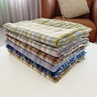 Scarf Women Fashion Classic Checked Tassels Shawl Wrap Cashmere Clashing Colors Christmas Scarf
