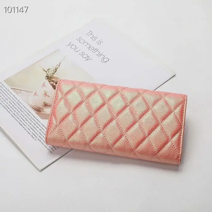 Wholesale 2021 Genuine Leather Purses For Women Luxury Caviar Cowhide