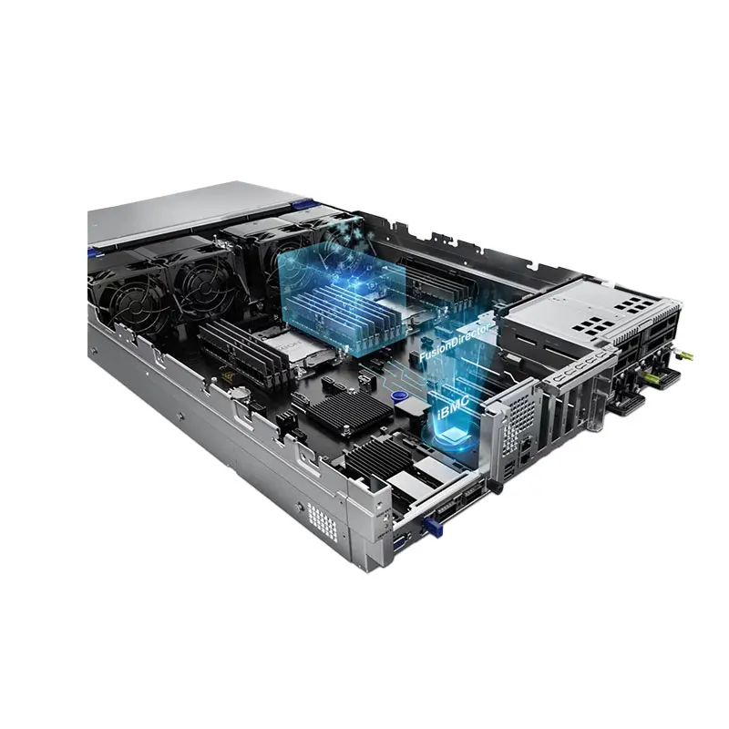 XFusion 2288 V7 2U Server | Dual Intel Xeon Gen5/4 | 16 DDR5-4800 | 31x 2.5" Hot-Swap | 4x GPU Support | Flexible Computing