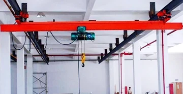 Single girder electric travelling 5 ton overhead crane for sale