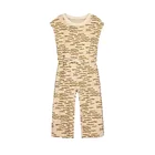 OEM Summer Kids Jumpsuit Light Weight Breathable Knit Playsuit Baby Girls Rompers