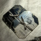 Wedding Custom Logo Color Luxury Wedding Cards Acrylic Wedding Invitation Cards For Wedding Holiday Party
