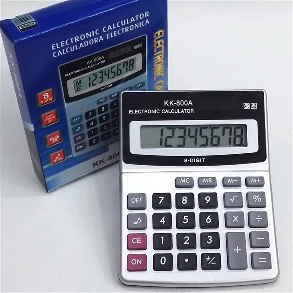 Kk800a Metal Desktop 8 Digit Electronic Calculator Manufacturer