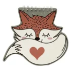 Notebook Kawaii Mini Cactus Watermelon Fox Cat Mermaid Cartoon Spiral Notebook For School Kids And Promotional Gifts