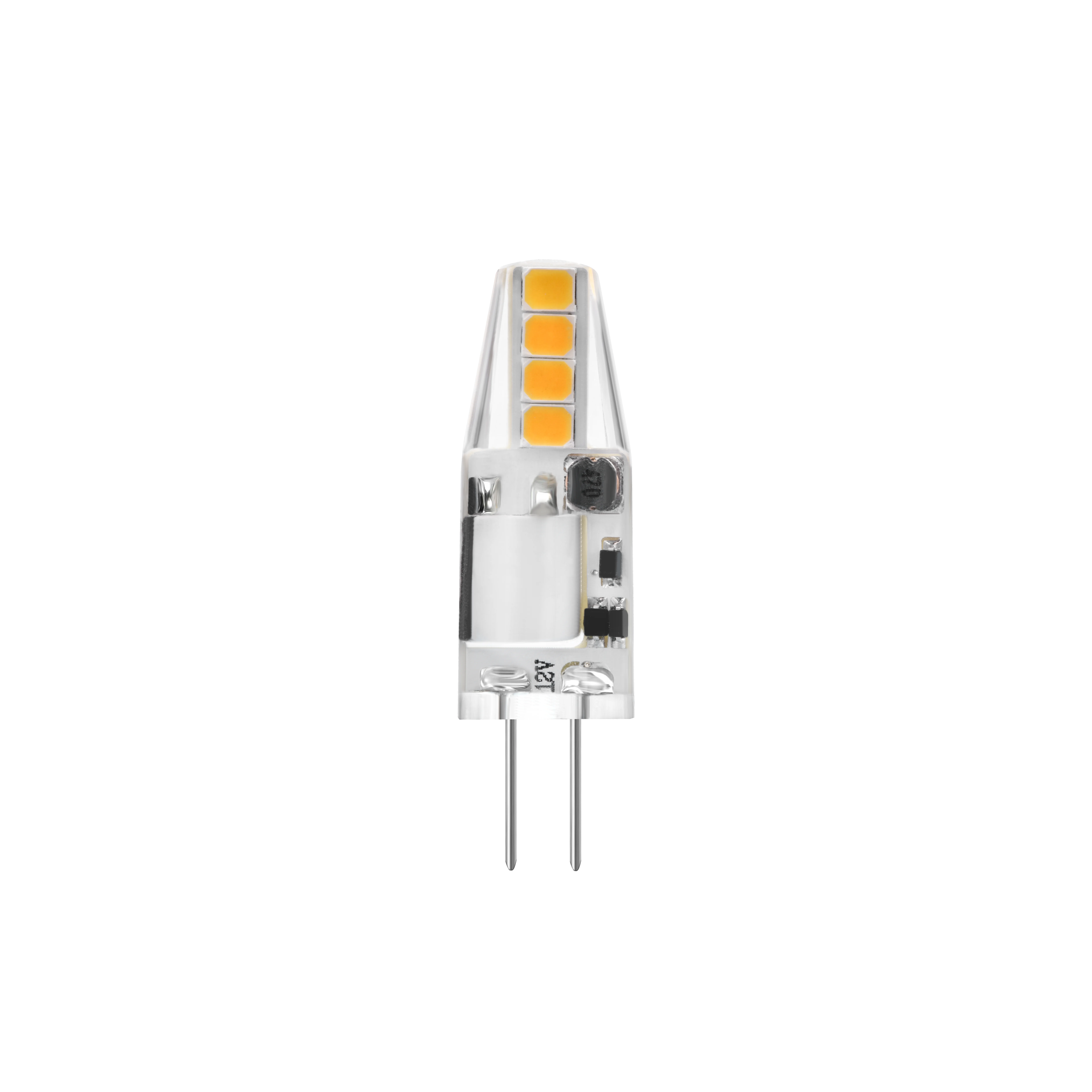 Mini G4 2835smd 1.5w Lamp Bulb Ac Dc 12v Candle Silicone Lights For Chandelier No Flicker - Buy Mini G4 Led 2835smd Lamp Bulb,G4 1.5w 12v,G4 No Flicker 12v Product on