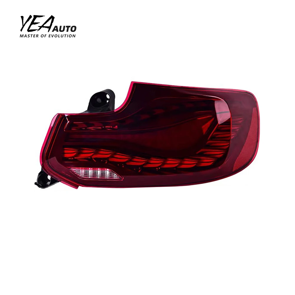 product modified double dragon scale style taillights taillight for bmw 2 series f22 f23 f87 2014 2020 tail lights rear lamp-10
