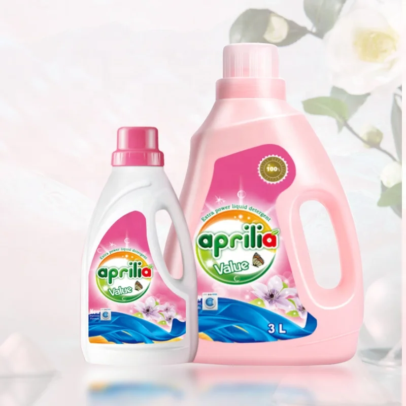 OEM ODM Long-Lasting Lemon Lavender Floral Jasmine Liquid Laundry Detergent Disposable Detergente for Clothes Washing supplier