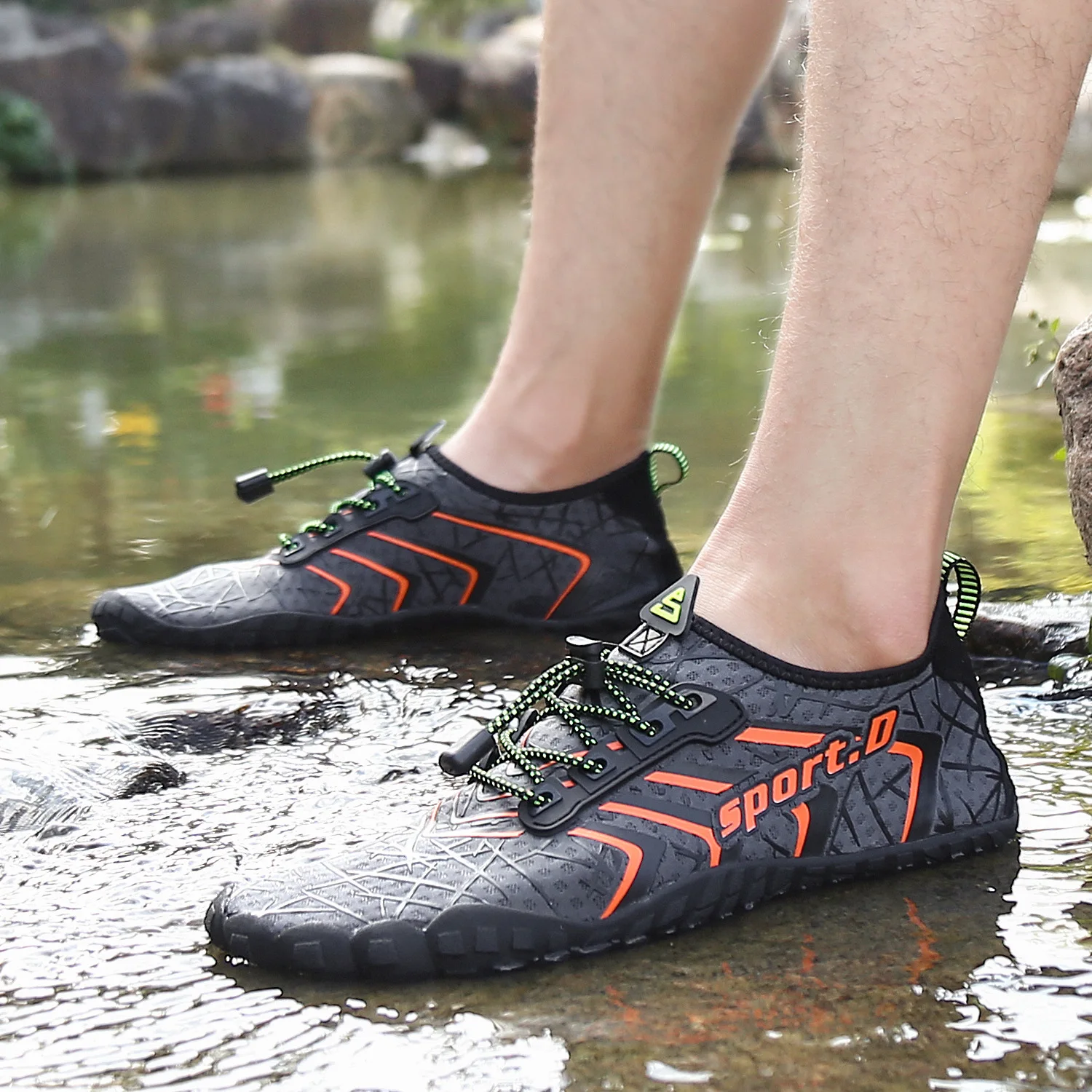 Water Shoes Barefoot Skin Socks Quick-Dry Aqua Beach Swim Water Sports Vacation 