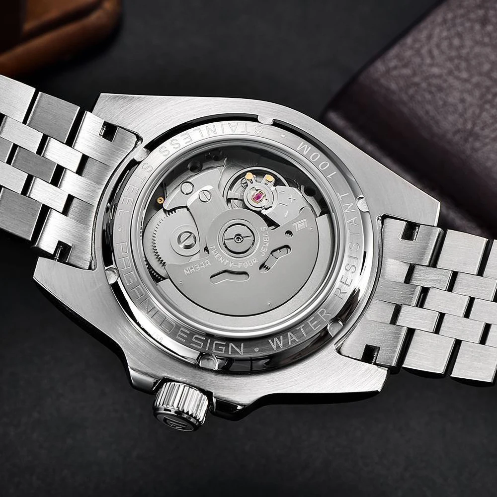 时尚男士全自动机械多功能腕表机芯夜光运动男表