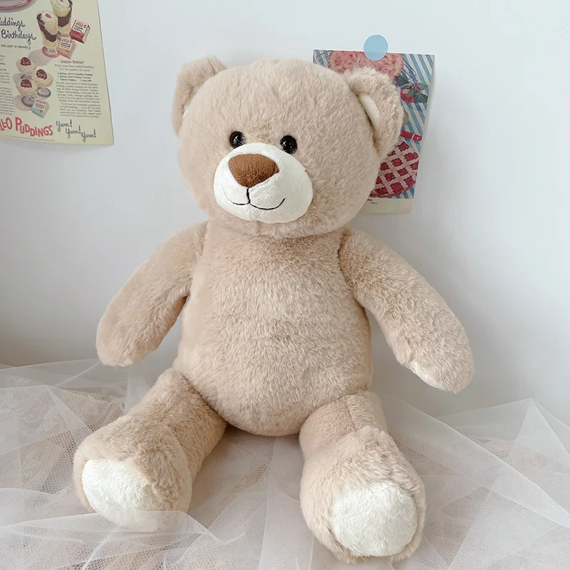 Custom new soft teddy bear plush toy baby gift animal bear stuffed plush bear toy for kids doll