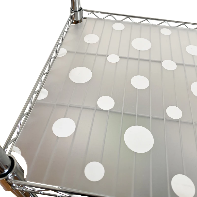 PP Eco-friendly Wire Shelf Liners Non-slip Drawer Liners for Household Food Grade