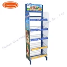 Stand Retail Stand Customized Snack Display Stand With Baskets Retail Shop Potato Chip Rack