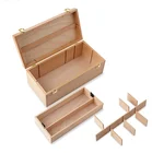 Logo Gift Customized Logo Wholesale Customized Logo Natural Wood Color Usiness Gift Wooden Jewelry Boxes