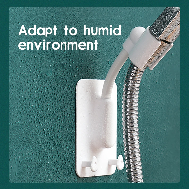 Shower Head Bracket holder 360 Punch-Free Universal Adjustable  Bathroom Shower  Holder Nozzle Adjustment Adjusting  Base Mount