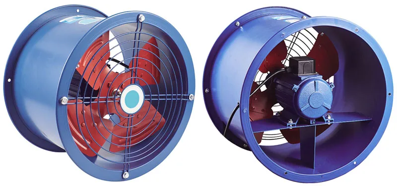 Axial Flow Fan, Wall, A.C. Source, Metal - detail 4