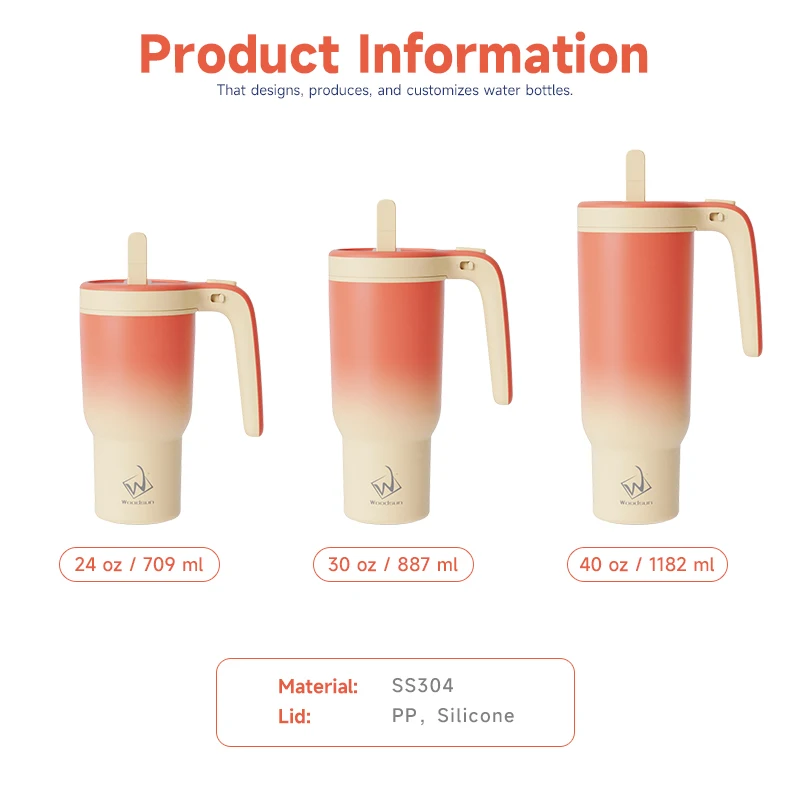 2026 New Design AutoFlow Insulated Leakproof 20Oz Tumbler Thermal Mug Cups supplier