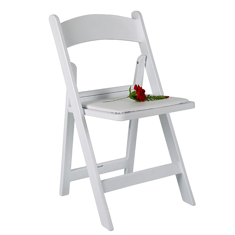 used white folding chairs for sale