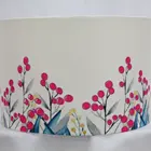 And Lamp Shade Customizable Photo Print And Embroidery Design Drum Hard Back Lamp Shade
