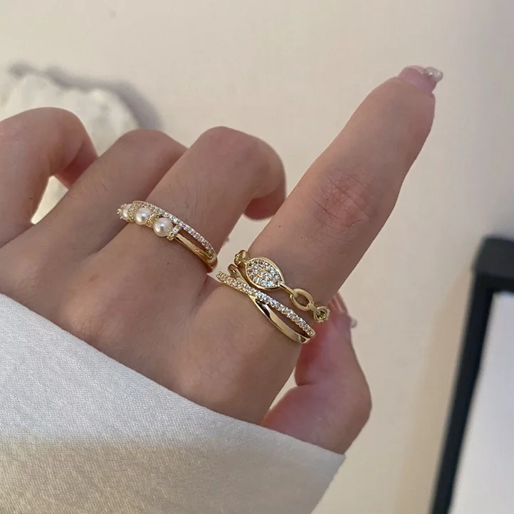 14k gold index finger rings