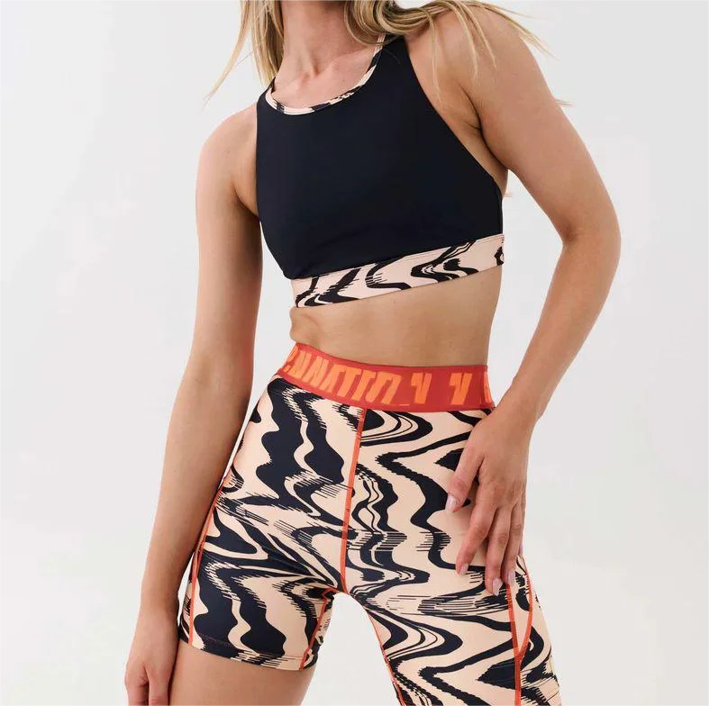 Women sports bra Shorts Yoga Casual High Quality SportswearHigh Waist Elastic Custom Yoga Set