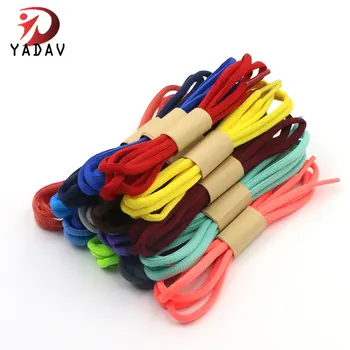 Formal Unisex Basketball Wax Shoes Laces for Casual Sports Sneakers All Sizes Green Waxed Cord Shoestrings