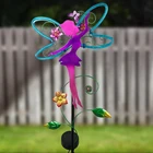 OEM Amazon Flower Fairy Crafts LED Lights Terrace Garden Lights Outdoor Landscape Decoration Solar Garden Lights Outdoor