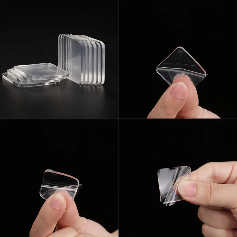 Die Cut Round Tape Double-Sided Adhesive Glue Ballon Dots Waterproof Hot Melt Acrylic Nano Balloons for Nails