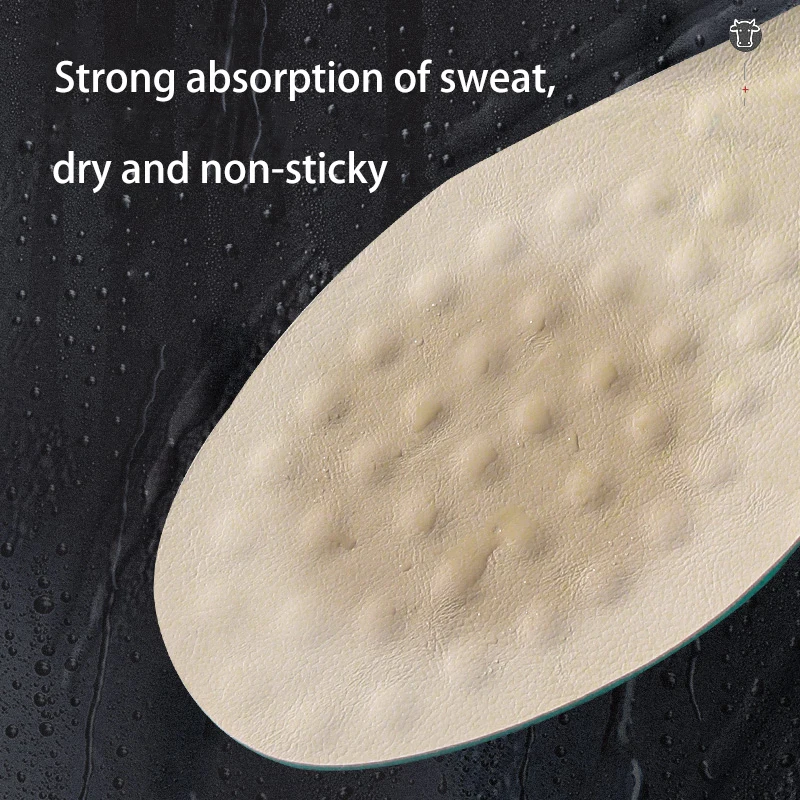 Sweat-Absorbing Shock-Absorbing Leather Insoles for Comfortable Footbed Sweat-Absorbing Shock-Absorbing Leather Insoles for Comfortable Footbed
