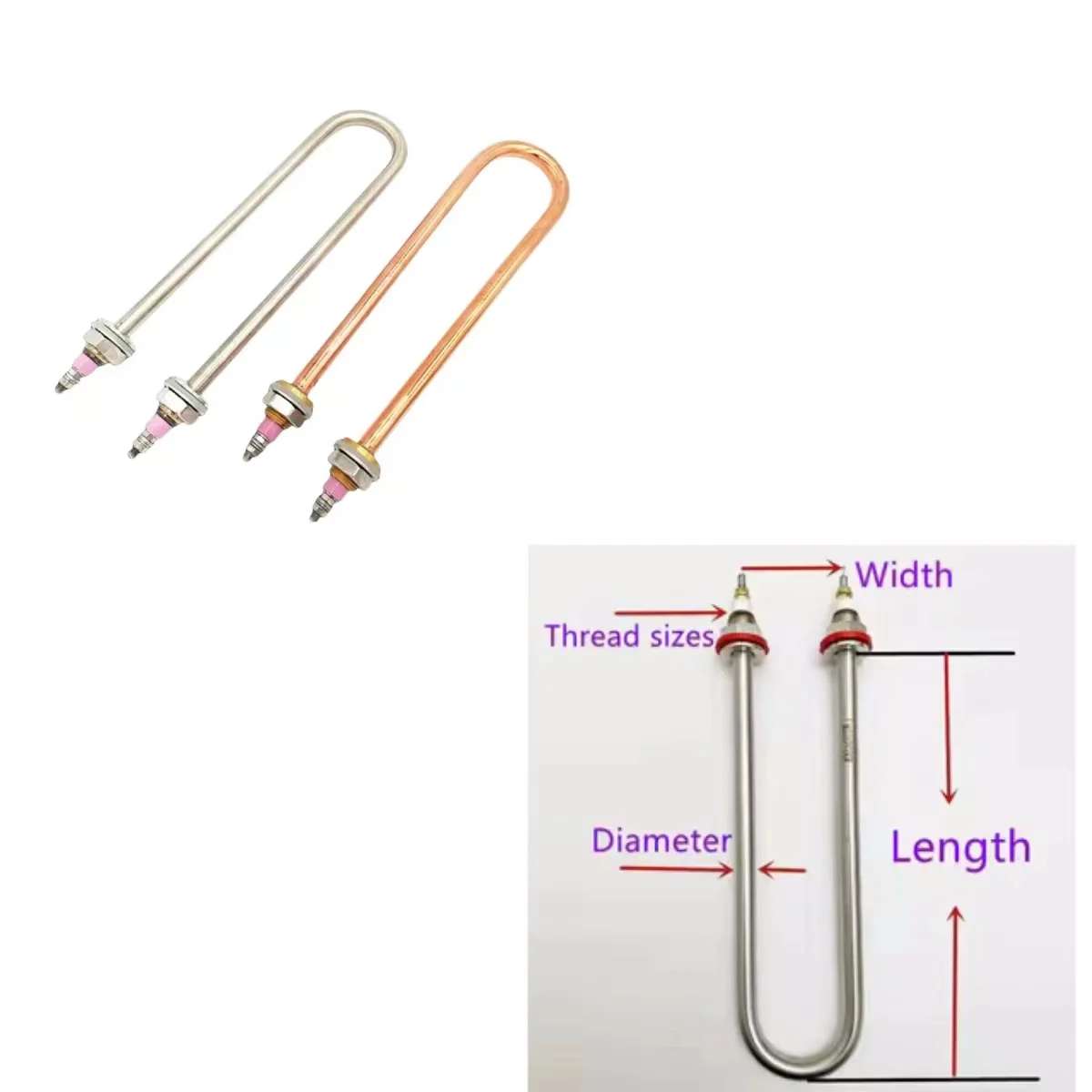 Air Finned Tubular Heater, 380V/230V, Stainless, Steel - detail 14